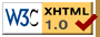 Valid XHTML 1.0 Strict